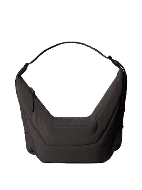 LARGE SOFT GAME BAG IN NYLON CANVAS Lemaire | BG0105 LF1330BR490 DARKCHOCOLATE